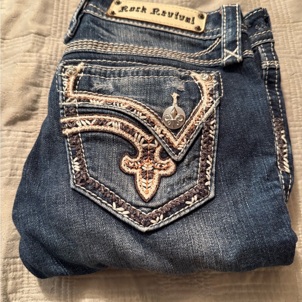Rock Revival crop jeans (Alexia)